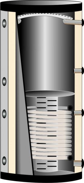 Schichtladespeicher mit Einschichtsystem ESS-WT1