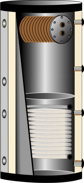Kupfer-Hygiene-Schichtenspeicher KHS-WT1