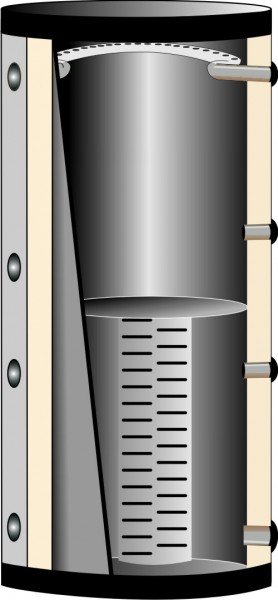 Schichtladespeicher mit Einschichtsystem ESS-WT0